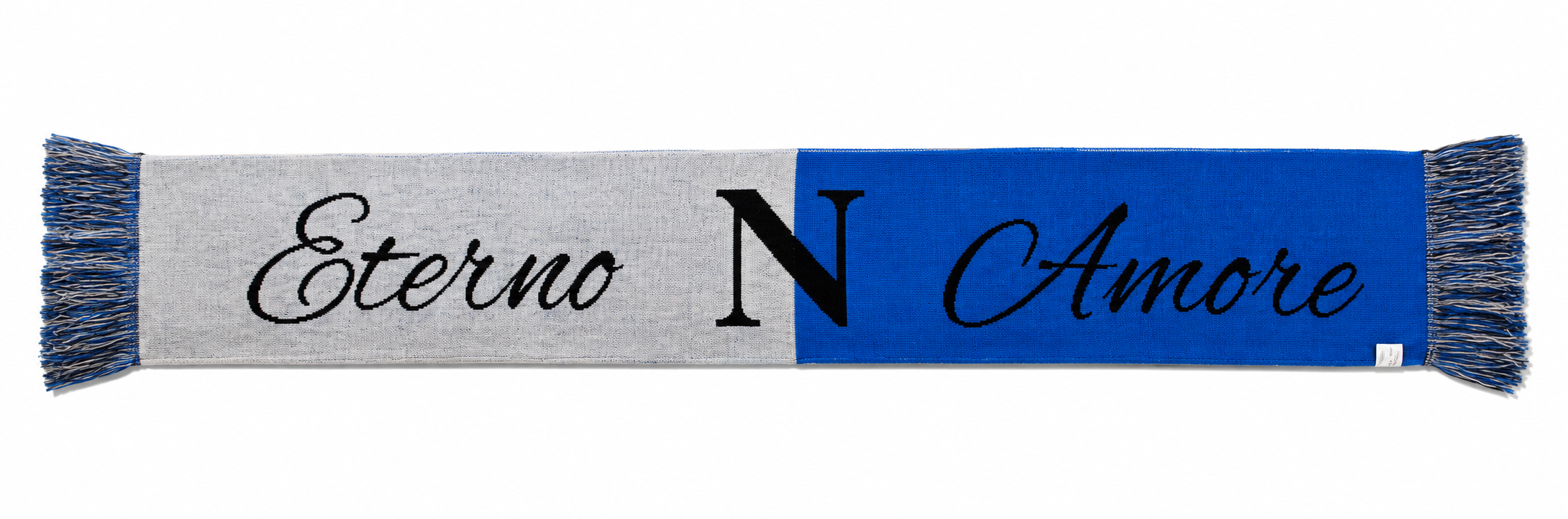 SCIARPE IN LANA PERSONALIZZATE NAPOLI blu SCIARPE IN LANA PERSONALIZZATE NAPOLI